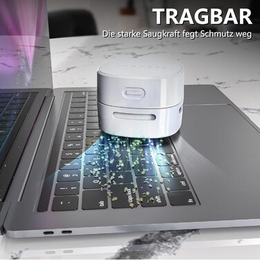 Міні-пилосос бездротовий білий IGOKOTI