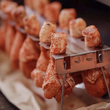 Стойка для куриных ножек, нержавеющая сталь Santos