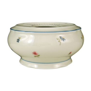 Підставка-підігрівач для чайника 16 х 8 см Streublume blauer Rand Marie-Luise Seltmann