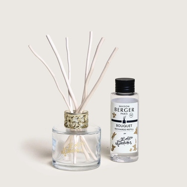 Набор Maison Berger Paris: диффузор LOLITA LEMPICKA прозрачный, 100 мл + Наполнитель с ароматом LOLITA LEMPICKA, 90 мл и спрей с ароматом LOLITA LEMPICKA, 50 мл