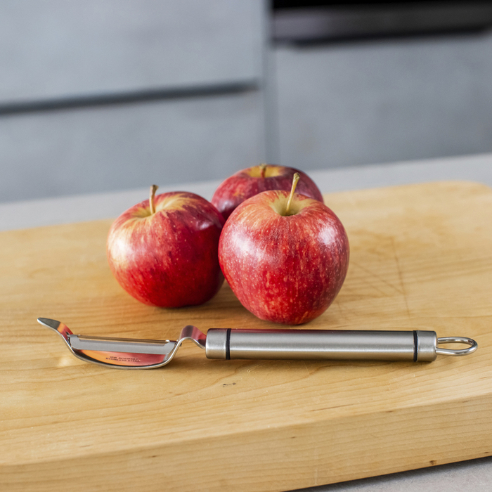 Овочечистка з вертикальним лезом Kitchen Craft PRO, 21 см