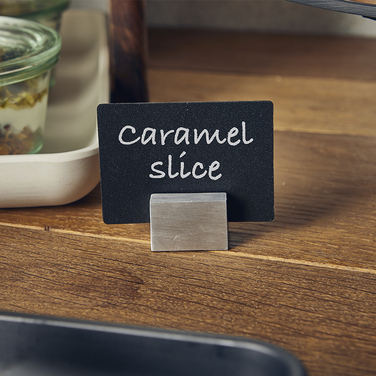 Меню-холдер 3*2.2 см, прямоугольный, алюминиевый, GenWare