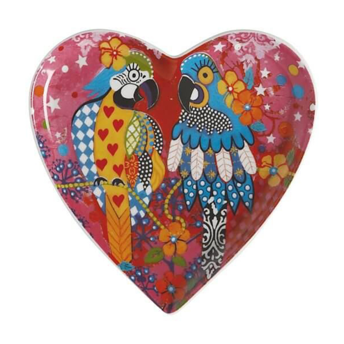 Тарілка десертна Maxwell Williams Araras LOVE HEARTS, фарфор, діам. 15,5 см