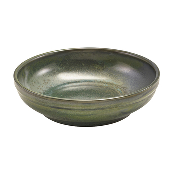 Миска глибока кругла 20*h 5.3 см, 1000 мл, зелена, Terra Porcelain Aqua Green, GenWare