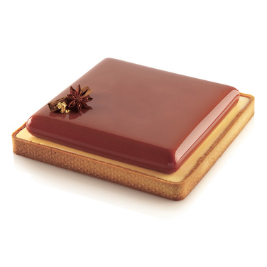 KIT TARTE RING SQUARE 200x200 MM Форма из резины