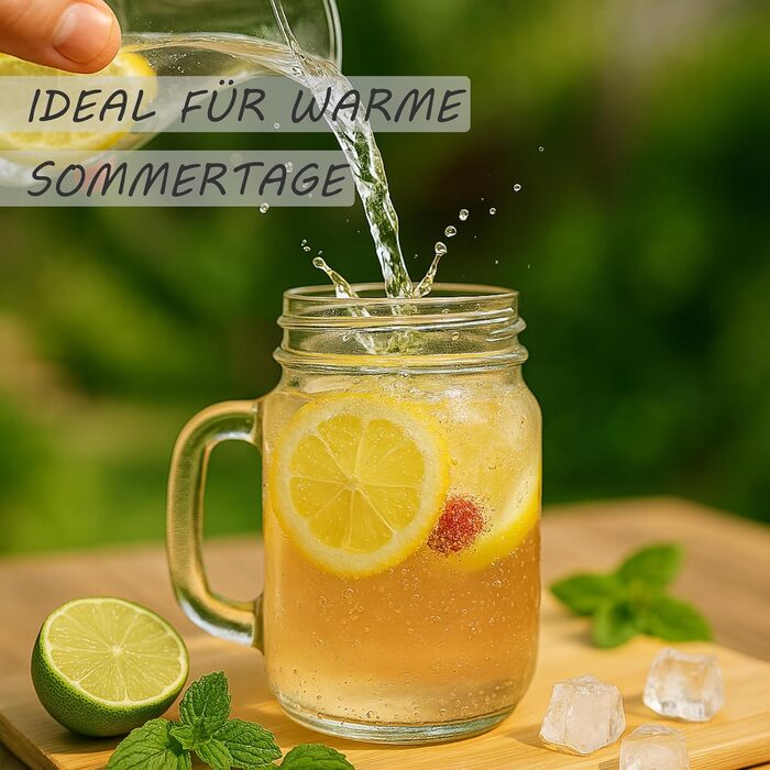 Набор из 12 стаканов для питья с крышкой 450 мл желтый gouveo