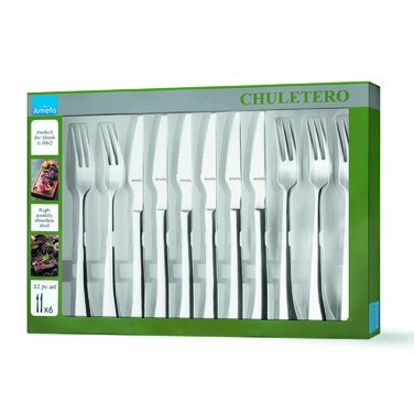 Набір для стейка Amefa CHULETERO, 12 пр.