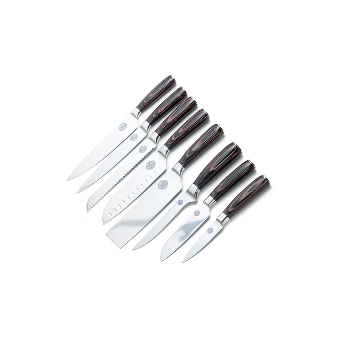Професійний набір ножів, 8 предметів GRILLI