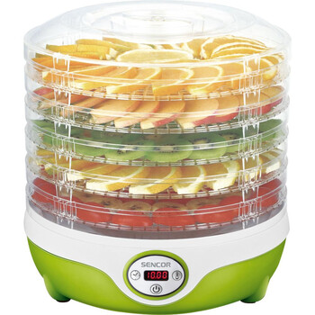 Дегідратор на 5 полиць, 240 Вт, зеленый SENCOR