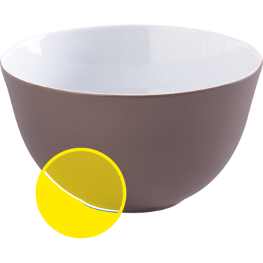 Піала / чаша для салату з кришкою 19 см, сіра Magic Grip Kitchen Kahla