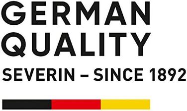 Раклет-гриль SEVERIN з натуральним каменем для гриля та пластиною для гриля, раклет з антипригарною пластиною для гриля та 8 сковородами, настільний гриль на 8 осіб, макс. 1300 Вт, чорний, RG 2371 (регульований термостат)