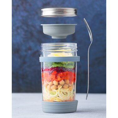 Набір для сніданку з соусником 500 мл 6 предметів Kilner