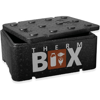Термобокс 12 л ізольований 36x26x13 см, пінопласт THERM BOX