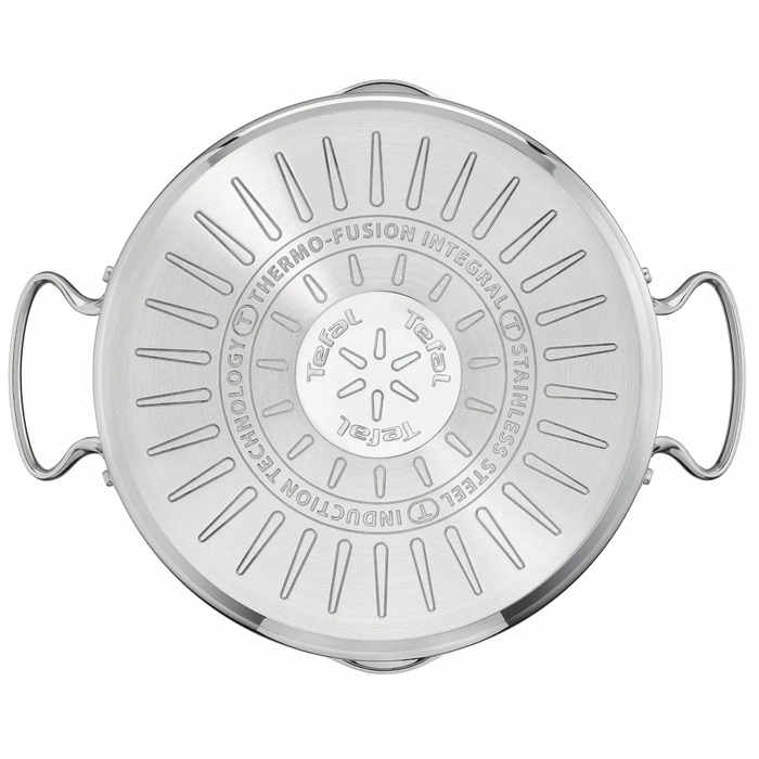 Tefal Кастрюля DUETTO+, 1.5л, с крышкой, нержавеющая сталь, стекло