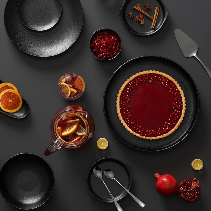 Чашка для капучіно з блюдцем Maxwell & Williams CAVIAR BLACK, порцеляна, діам. 15,5 см, 250 мл