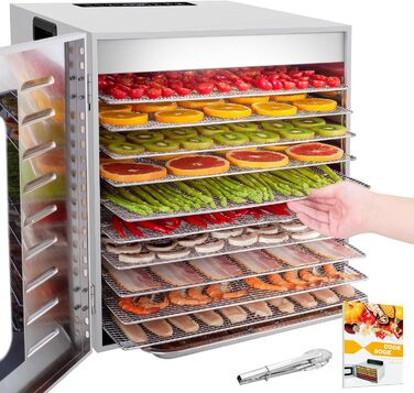 Дегідратор на 10 полиць, 1 кВт Kwasyo