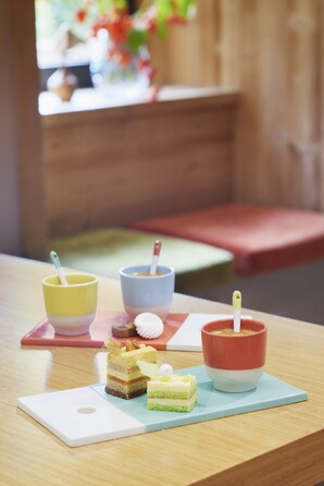 Чашка для чая Revol Color Lab, бирюзовая, диам. 8 см, h 8,8 см, 0,2 л