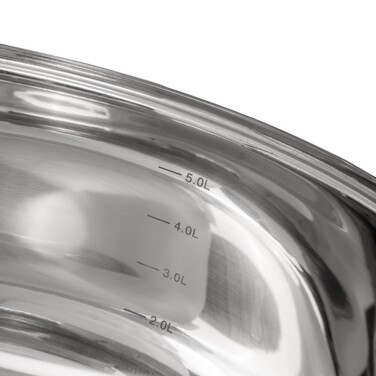 Каструля зі скляною кришкою 24 см 6,5 л FELINA Fissman