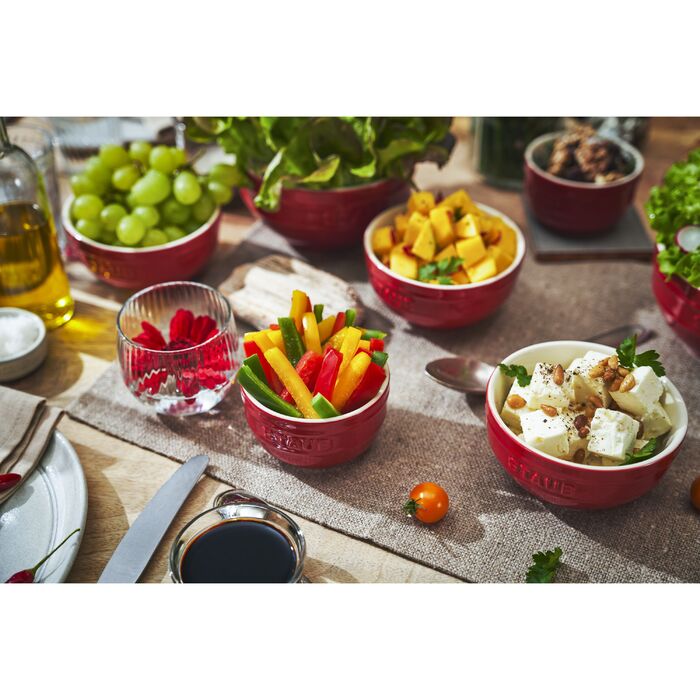 Форма для запікання 200 мл, 4 предмета вишнево-червона Staub