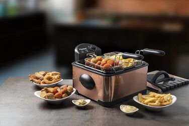 Фритюрниця з 3 кошиками для смаження 2000 Вт Bestron