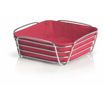 Кошик для хліба 25 x 25 см червона Delara Blomus