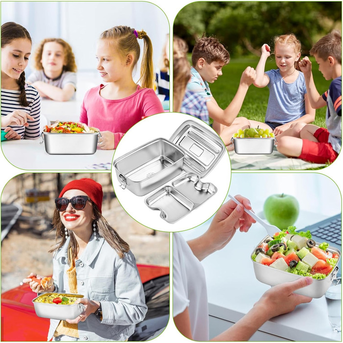 Ланч-бокс металевий 1,2 л WuGU