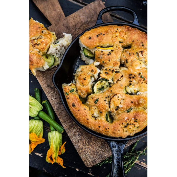 Сковорода чавунна 26 см висока, чорна Le Creuset