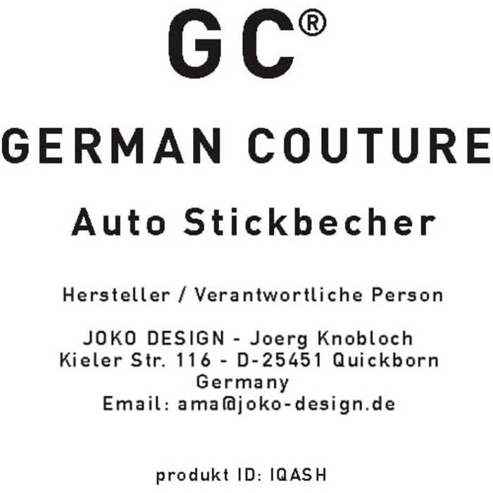 Попільничка для тютюнових стіків чорний-сірий GC