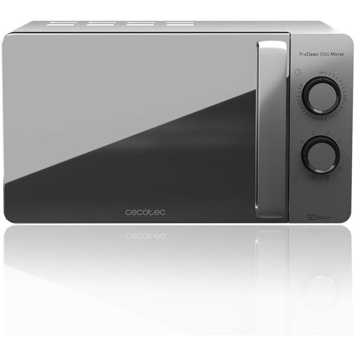 Мікрохвильова піч 700 Вт ProClean 3160 Mirror Cecotec