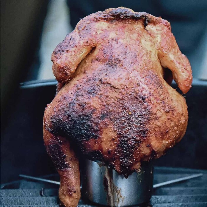 Стойка для курцы с перфорированным поддоном, нержавеющая сталь, 30 см Santos