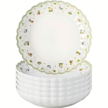 Тарілка для пасти Easter Delight Villeroy & Boch 23,6 см, набір 6 предметів