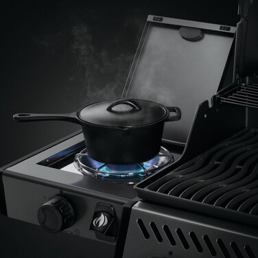 Газовый гриль Napoleon Freestyle 425 с боковой конфоркой, графитовый F425SBPGT-RU Код: 010091