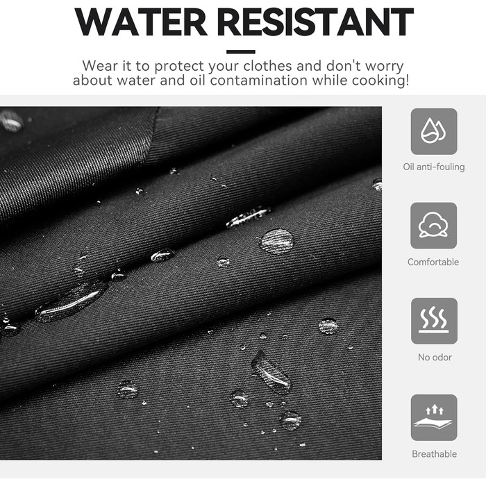 Кухонные фартуки 2 шт 69 х 85 см черный Riqiaqia