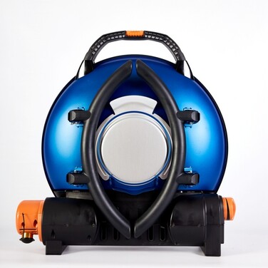 Портативный переносной газовый гриль O-GRILL 900, синий + шланг в подарок! Код: 009063