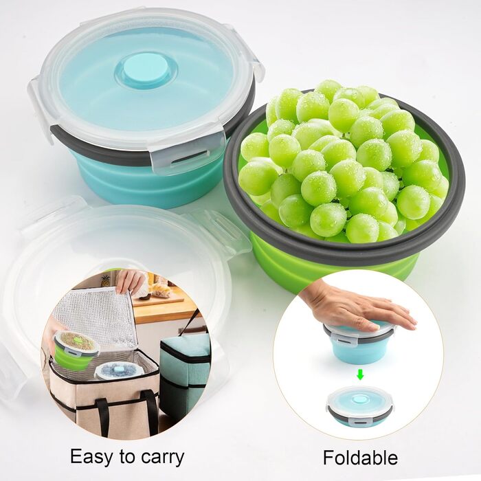 Складные миски 2 шт 305 мл Jinsion