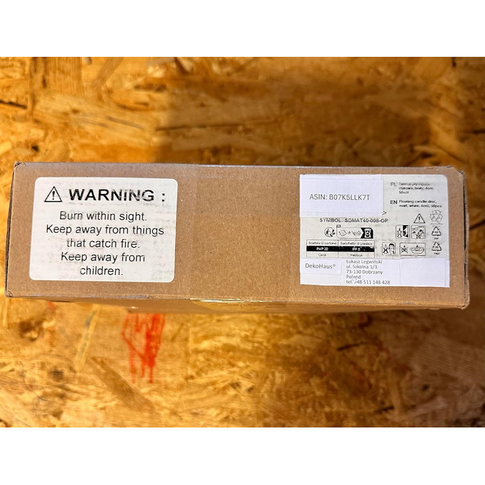 Плаваючі свічки 50 шт. плаваючі свічки Ø 40 мм (рожеве золото) (білі)