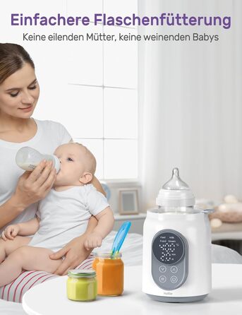 Електричний підігрівач дитячих пляшечок 6 в 1, 220 Вт Nuliie