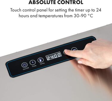 Дегідратор на 10 полок, 1000 Вт  Captain Jerky 110 Klarstein