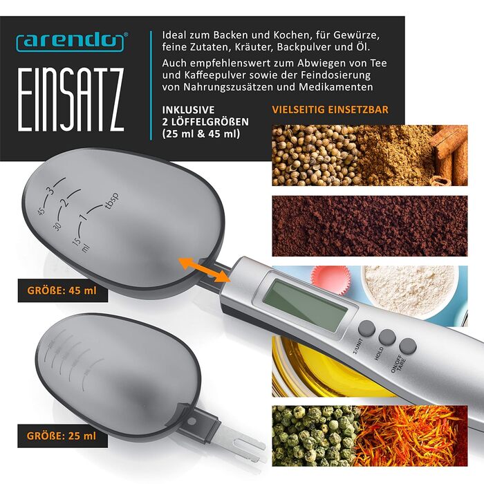 Електронна мірна ложка 300 г CSL-Computer