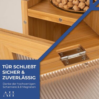 Хлібниця з обробною дошкою 40 x 26 x 23 см AH®