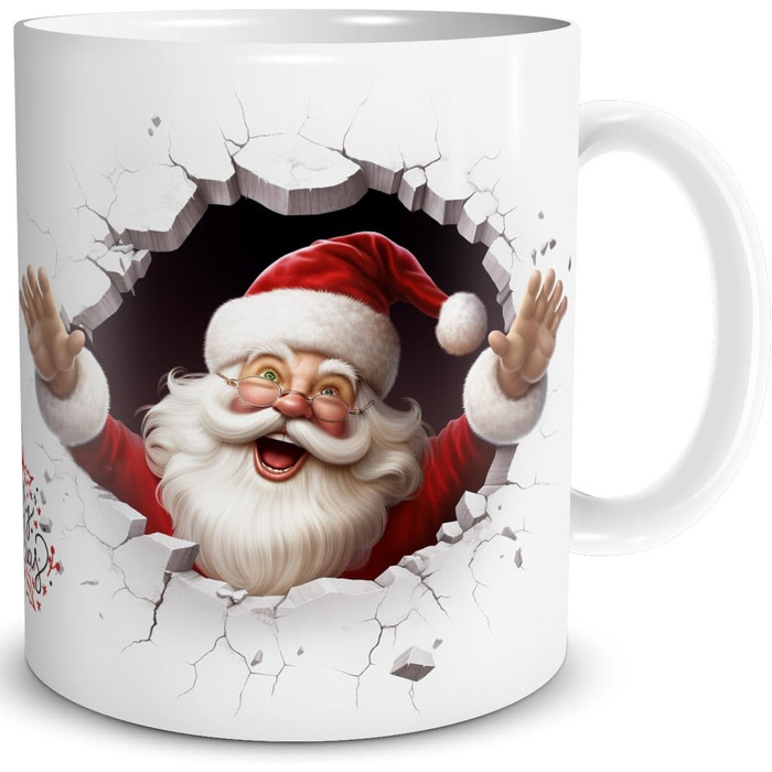 Рождественская кружка с Санта-Клаусом 330 мл. TRIOSK