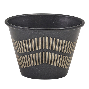 Соусник металевий 71 мл, Metallic Black Lined, GenWare