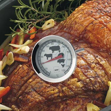 Жаровня 8 л овальна зі скляною кришкою з термометром для м'яса KERROS