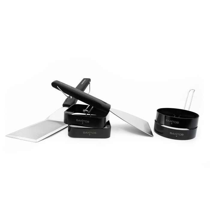 Набір лопаток і форм для приготуванні на грилі, 6 предметів, Santos