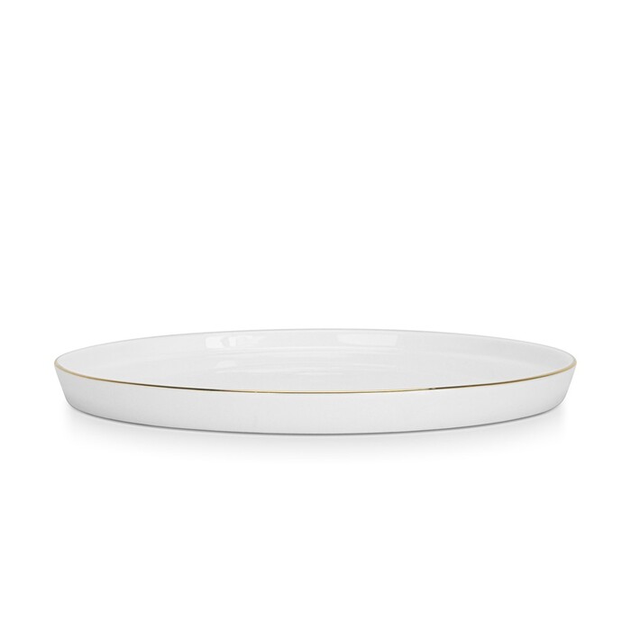 Набір з 2-х тарілок Fissman 27 см FLOREE порцеляна (3660)