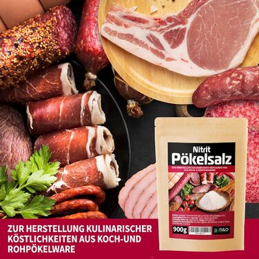 Сіль нітритна для копчення 900 г Detox Organica