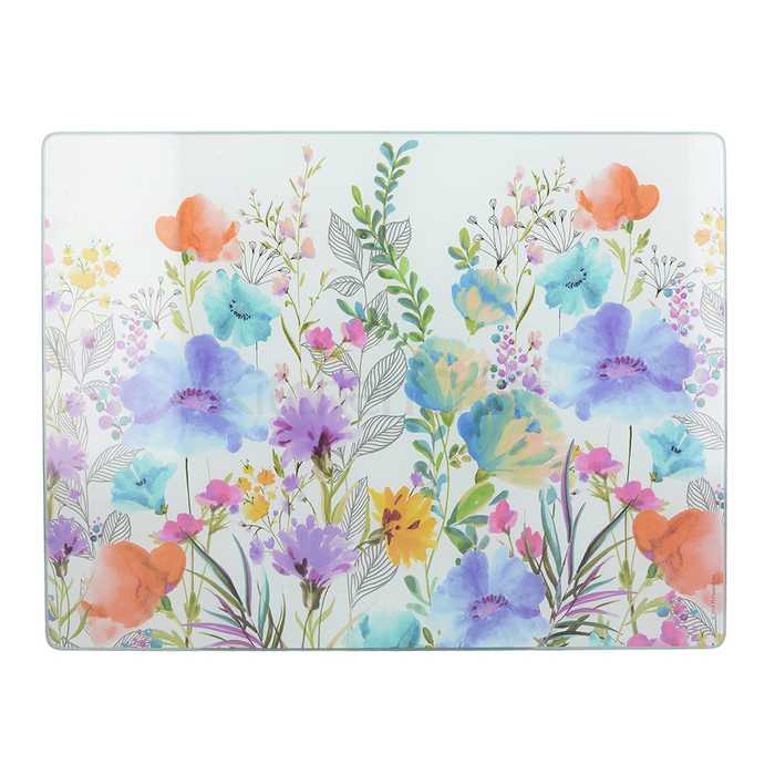 Дошка скляна 40 x 30 см Cre ativeTops Meadow Floral
