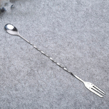 B004FXLVT Барна ложка вінтажна 45 см з вилкою, сталь 18/10