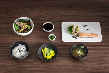 Стаканчик для яєць Manufacture Rock Blanc, придатний для миття в посудомийній машині, матовий шиферний вигляд, сучасний дизайн, можна використовувати як чарку/шніцглас, преміум-порцеляна (білий, 6 шт. (упаковка з 1))