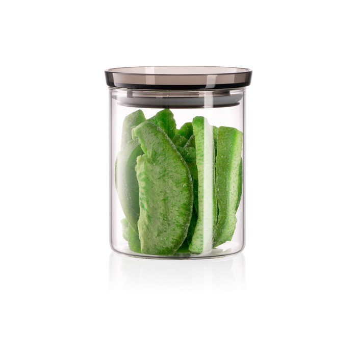 ARDESTO Storage Jar Fresh, 700мл, стекло, пластик, прозрачный